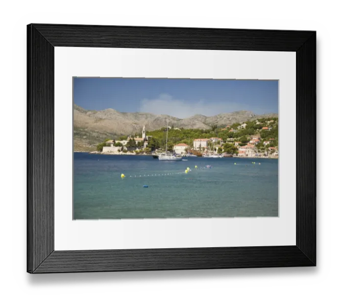 Framed Print : Lopud Island, Boat tour of Elaphite Islands from Dubrovnik, Southeastern Tip of Croatia Framed Print : Lopud Island, Boat tour of Elaphite Islands from Dubrovnik, Southeastern Tip of Croatia