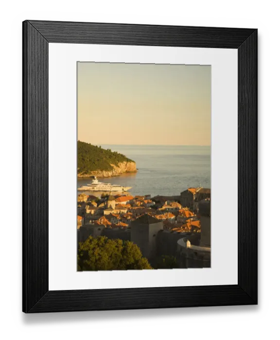 Framed Print : Walled City of Dubrovnik, Southeastern Tip of Croatia, Dalmation Coast, Adriatic Sea Framed Print : Walled City of Dubrovnik, Southeastern Tip of Croatia, Dalmation Coast, Adriatic Sea