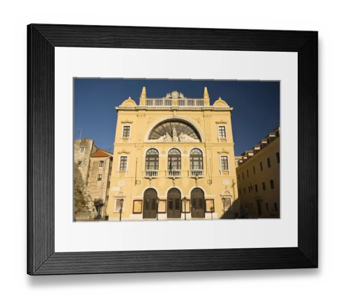 Framed Print : Ethnographic Museum, Walking just outside Dioceltians Palace built as a grand Framed Print : Ethnographic Museum, Walking just outside Dioceltians Palace built as a grand