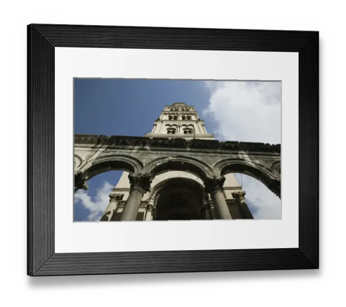 Framed Print : CROATIA, Central Dalmatia, SPLIT. Cathedral of St. Domnius Framed Print : CROATIA, Central Dalmatia, SPLIT. Cathedral of St. Domnius
