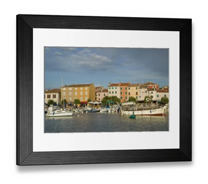 Framed Print : CROATIA, Istria, ROVINJ. ROVINJ harbor Framed Print : CROATIA, Istria, ROVINJ. ROVINJ harbor