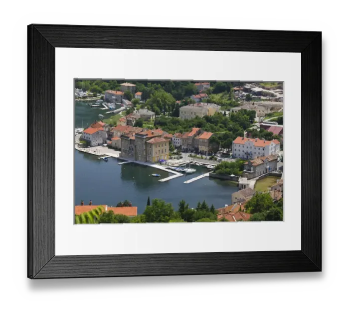 Framed Print : CROATIA, Kvarner Region, BAKAR. View of coastal town by RIJEKA on the Bakarski Gulf Framed Print : CROATIA, Kvarner Region, BAKAR. View of coastal town by RIJEKA on the Bakarski Gulf