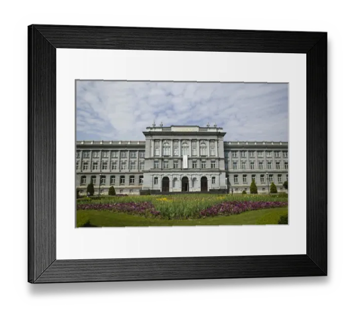 Framed Print : Croatia-Zagreb. Mimara Museum / Exterior Framed Print : Croatia-Zagreb. Mimara Museum / Exterior