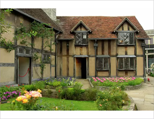 Europe, England, Midlands, Warwickshire, Stratford-upon-Avon. Shakespears Birthplace