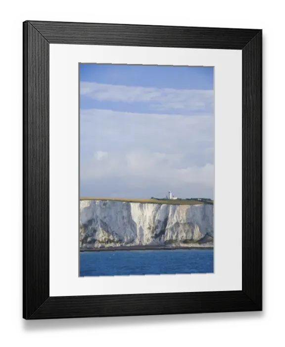 Framed Print : United Kingdom, Dover. The famous white cliffs of Dover along the coast Framed Print : United Kingdom, Dover. The famous white cliffs of Dover along the coast