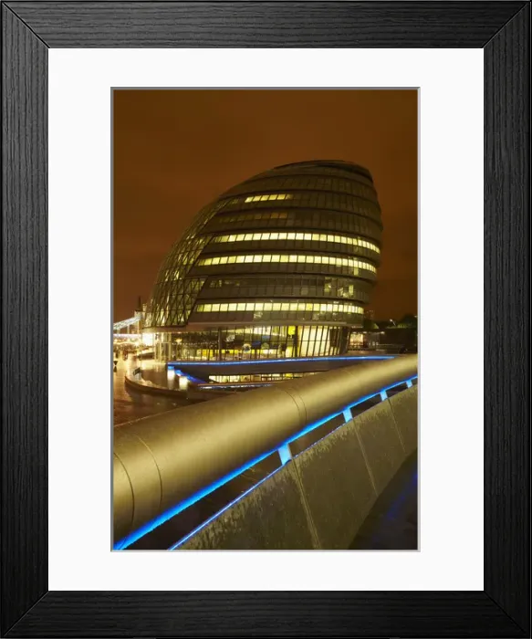 Framed Print : Greater London Authority Building, City Hall, London, England, United Kingdom Framed Print : Greater London Authority Building, City Hall, London, England, United Kingdom