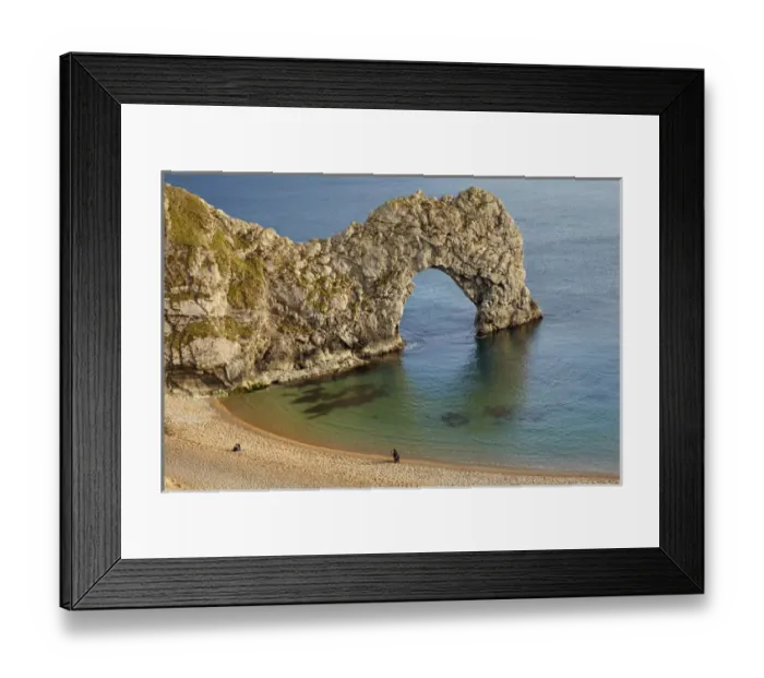 Framed Print : Durdle Door Arch, Jurassic Coast World Heritage Site, Dorset, England, United Kingdom