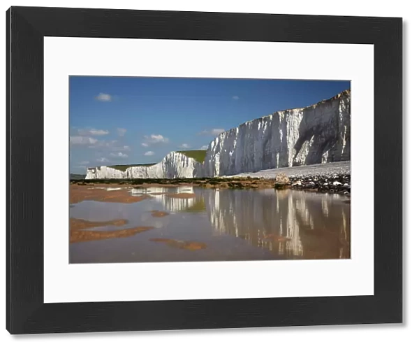 Seven Sisters Chalk Cliffs, Birling Gap, East Sussex, England, United Kingdom