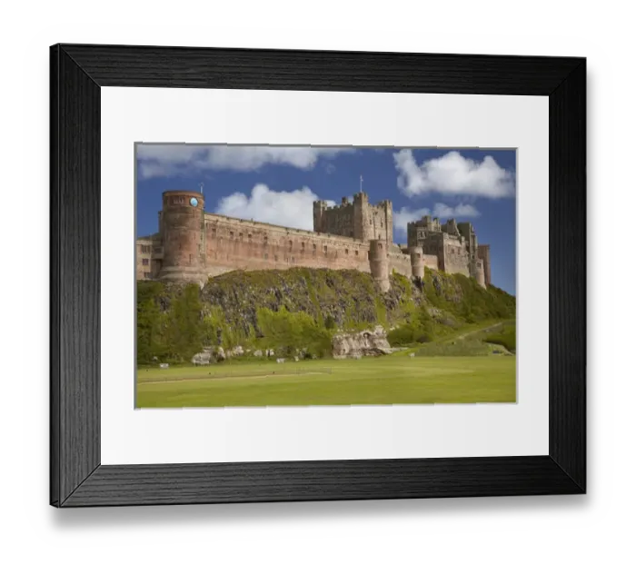 Framed Print : Bamburgh Castle, Bamburgh, Northumberland, England, United Kingdom Framed Print : Bamburgh Castle, Bamburgh, Northumberland, England, United Kingdom