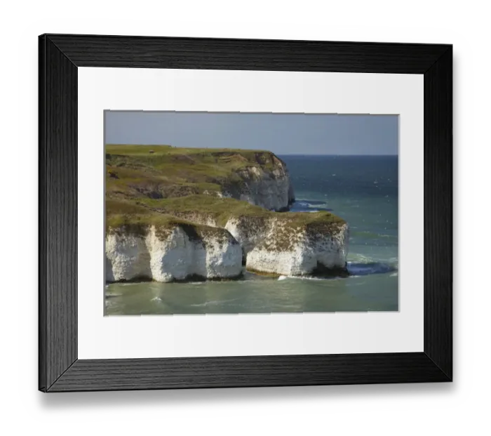 Framed Print : Chalk cliffs by North Landing, Flamborough Head, Yorkshire, England, United Kingdom Framed Print : Chalk cliffs by North Landing, Flamborough Head, Yorkshire, England, United Kingdom