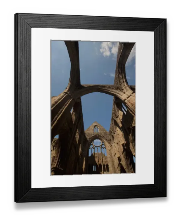 Framed Print : Tintern Abbey, River Wye Valley, Monmouthshire, Wales, UK