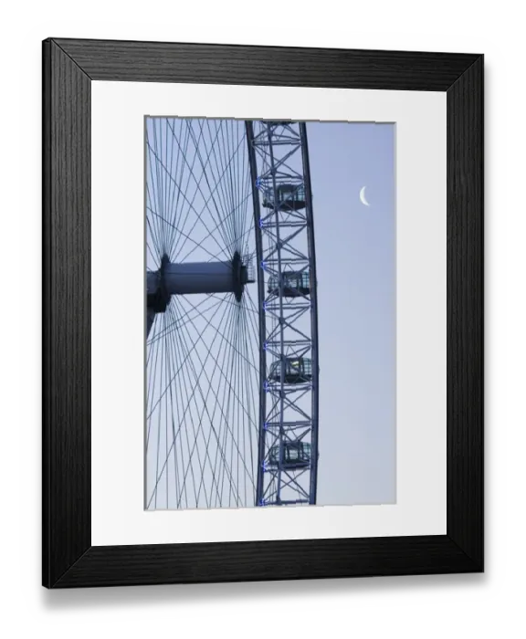 Framed Print : Eurpe, ENGLAND-London: Southbank- London Eye / Dawn Framed Print : Eurpe, ENGLAND-London: Southbank- London Eye / Dawn