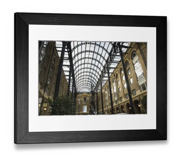 Framed Print : ENGLAND-London: Bankside- Inside Hays Galleria Framed Print : ENGLAND-London: Bankside- Inside Hays Galleria