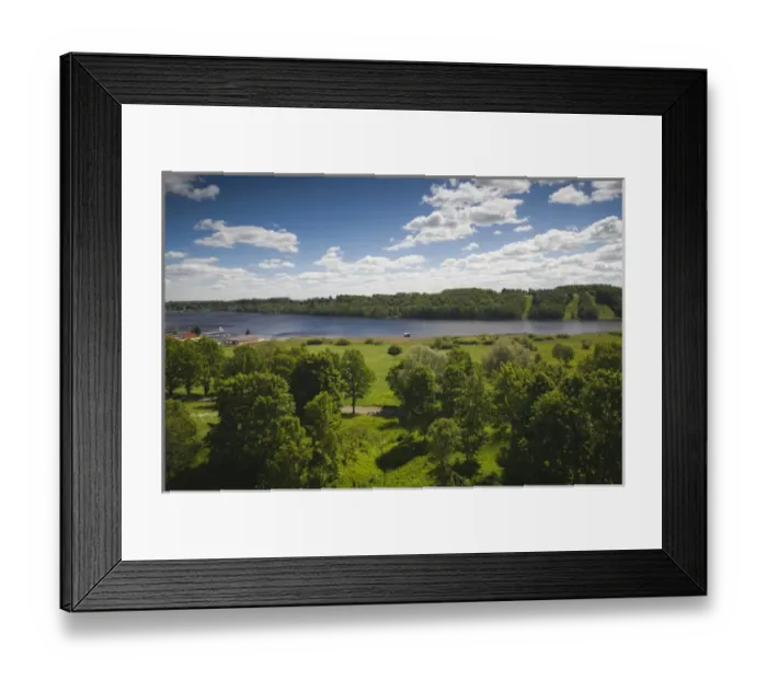 Framed Print : Estonia, Southwestern Estonia, Viljandi, Castle Park, view of the Viljandi Jarv lake Framed Print : Estonia, Southwestern Estonia, Viljandi, Castle Park, view of the Viljandi Jarv lake
