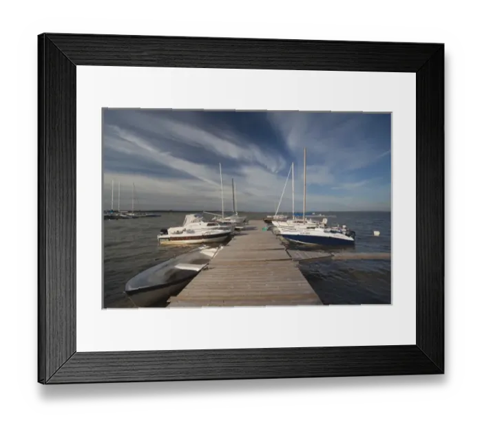 Framed Print : Estonia, Western Estonia, Haapsalu, Haapsalu Bay marina
