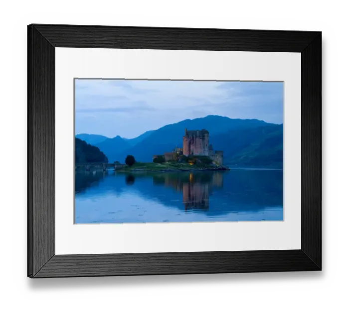 Framed Print : Beautiful Eileen Donan Castle in Western Dornie in Highlands os Scotland the most Framed Print : Beautiful Eileen Donan Castle in Western Dornie in Highlands os Scotland the most