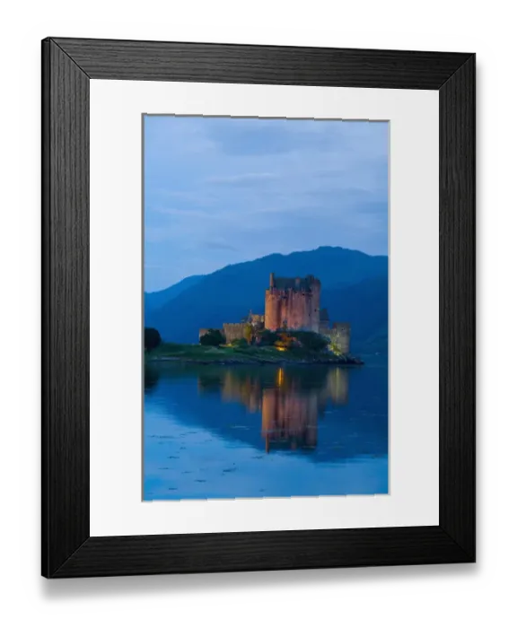Framed Print : Beautiful Eileen Donan Castle in Western Dornie in Highlands os Scotland the most