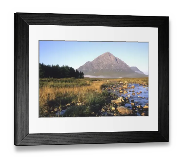 Framed Print : Stob Dearg, one of the four summits of Beauchaille Etive Mor (Gaelic for Framed Print : Stob Dearg, one of the four summits of Beauchaille Etive Mor (Gaelic for