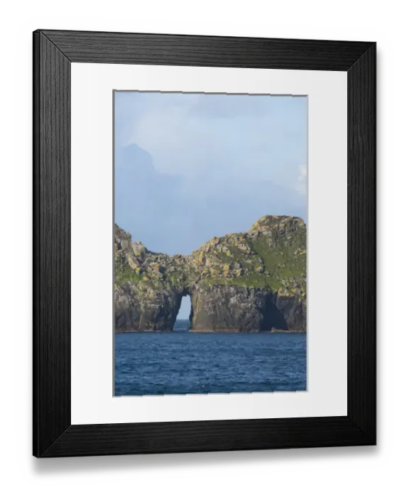 Framed Print : Scotland, North Atlantic, St. Kilda Islands, Outer Hebrides. Dun island right next Framed Print : Scotland, North Atlantic, St. Kilda Islands, Outer Hebrides. Dun island right next