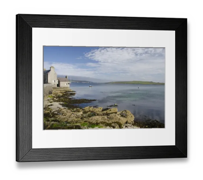Framed Print : Scotland, Shetland Islands, Mainland, Lerwick. North Sea coastline of Lerwick Framed Print : Scotland, Shetland Islands, Mainland, Lerwick. North Sea coastline of Lerwick
