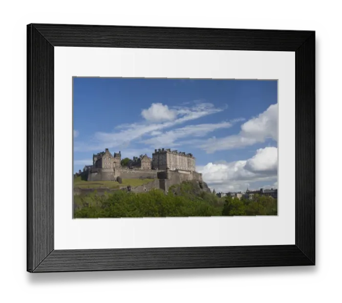 Framed Print : Scotland, Edinburgh. Historic Edinburgh Castle Framed Print : Scotland, Edinburgh. Historic Edinburgh Castle
