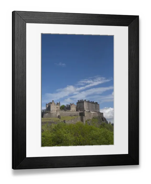 Framed Print : Scotland, Edinburgh. Historic Edinburgh Castle