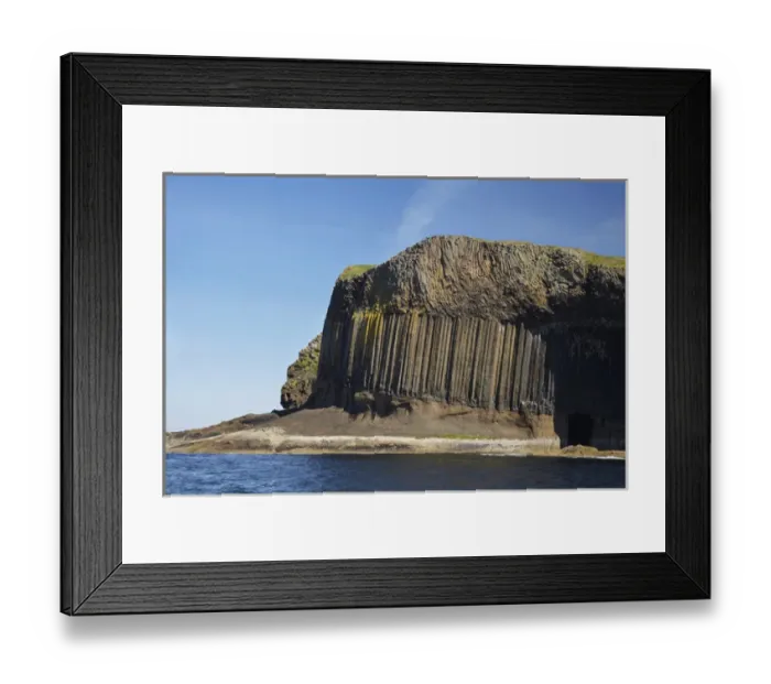 Framed Print : Basalt Columns by Fingals Cave, Staffa, off Isle of Mull, Scotland, United Kingdom Framed Print : Basalt Columns by Fingals Cave, Staffa, off Isle of Mull, Scotland, United Kingdom