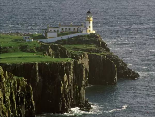 United Kingdom, Scotland, Isle of Skye, Neist Point lighthouse