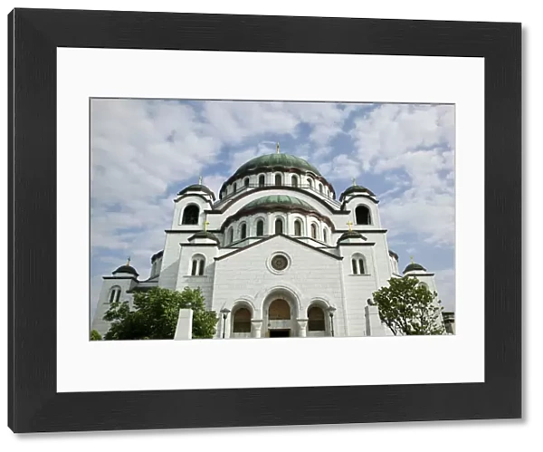 SERBIA, Belgrade. Sveti Sava Orthodox Church (Worlds Biggest Orthodox Church)