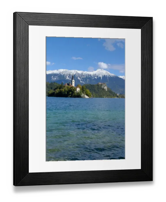Framed Print : 05. Slovenia, Bled, Lake Bled, Bled Island, Bled Castle and Julian Alps Framed Print : 05. Slovenia, Bled, Lake Bled, Bled Island, Bled Castle and Julian Alps