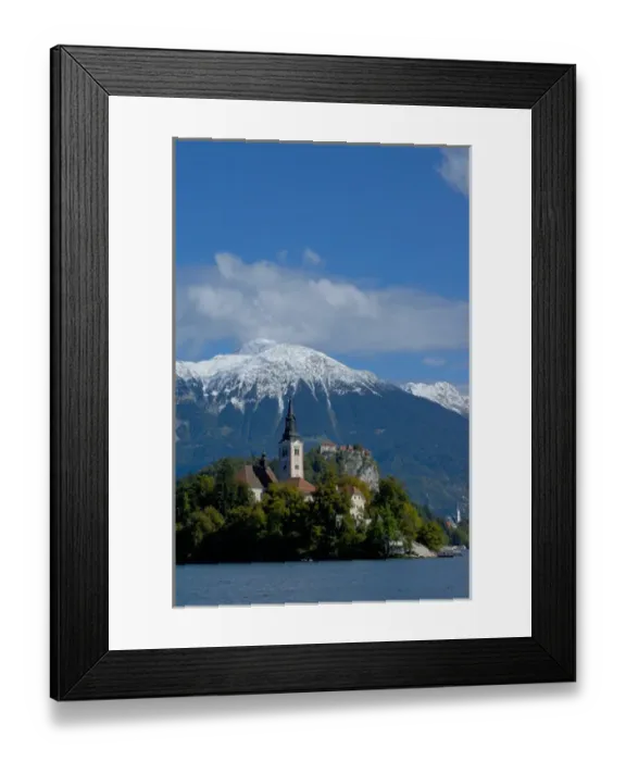 Framed Print : 05. Slovenia, Bled, Lake Bled, Bled Island, Bled Castle and Julian Alps Framed Print : 05. Slovenia, Bled, Lake Bled, Bled Island, Bled Castle and Julian Alps