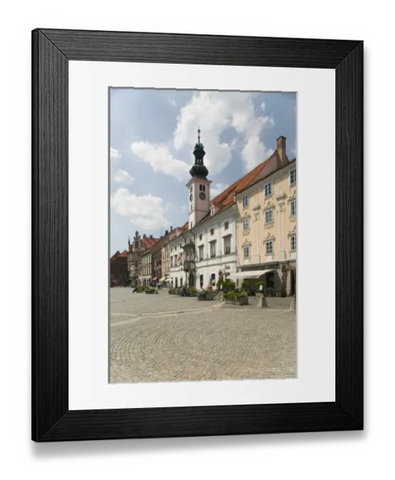 Framed Print : SLOVENIA-Stajerska-Maribor: Glavni Trg & Maribor Town Hall Framed Print : SLOVENIA-Stajerska-Maribor: Glavni Trg & Maribor Town Hall