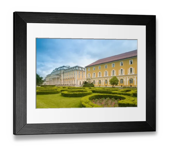 Framed Print : SLOVENIA-Stajerska-Rogaska Slatina: Spa Hotels - Zdraviliski Trg (Health Resort
