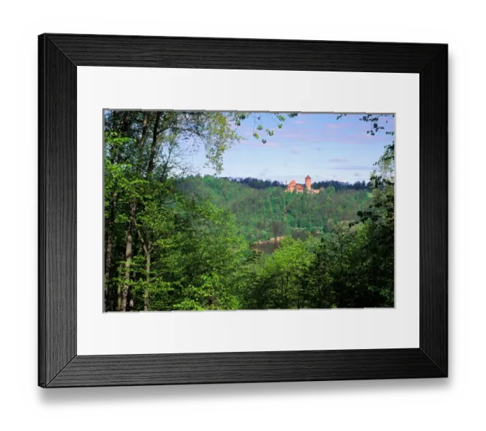 Framed Print : Ancient Turaida Castle overlooking the Gauja River in the Gauja National Park, Latvia Framed Print : Ancient Turaida Castle overlooking the Gauja River in the Gauja National Park, Latvia
