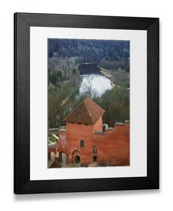 Framed Print : Turaida Castle by Gauja River, Sigulda, Latvia Framed Print : Turaida Castle by Gauja River, Sigulda, Latvia