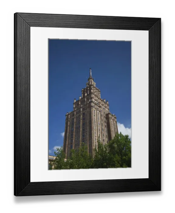 Framed Print : Latvia, Riga, Old Riga, Vecriga, Academy of Science building Framed Print : Latvia, Riga, Old Riga, Vecriga, Academy of Science building