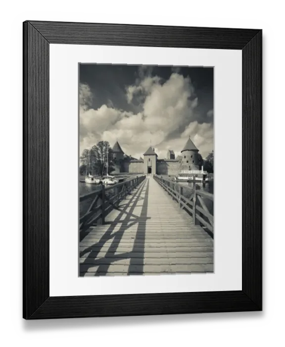 Framed Print : Lithuania, Trakai, Trakai Historical National Park, Island Castle on Lake Galve Framed Print : Lithuania, Trakai, Trakai Historical National Park, Island Castle on Lake Galve