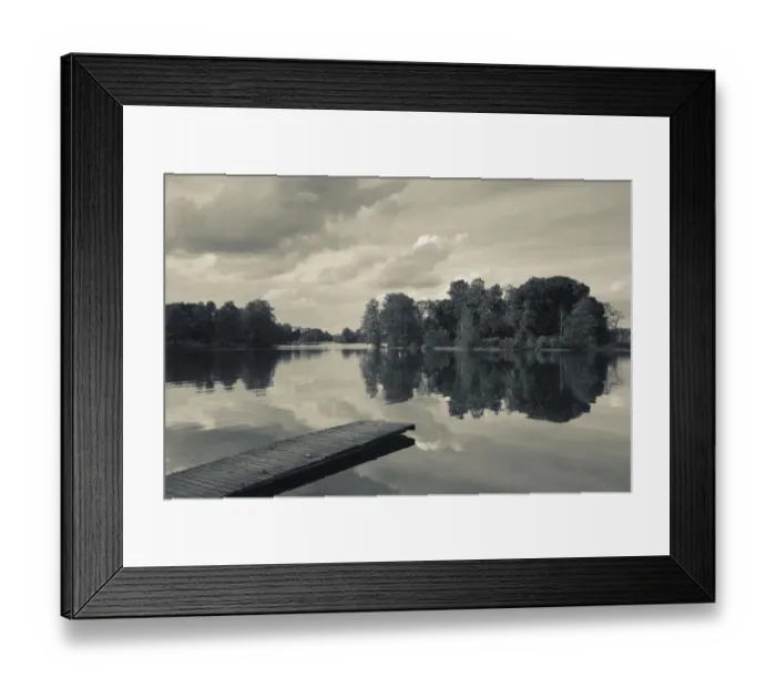 Framed Print : Lithuania, Trakai, Trakai Historical National Park, Lake Galve, boats