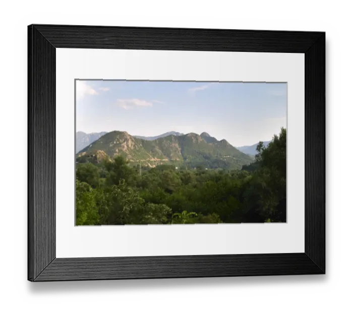 Framed Print : View over Montenegrin hilltops. Montenegro, Balkan, Europe Framed Print : View over Montenegrin hilltops. Montenegro, Balkan, Europe