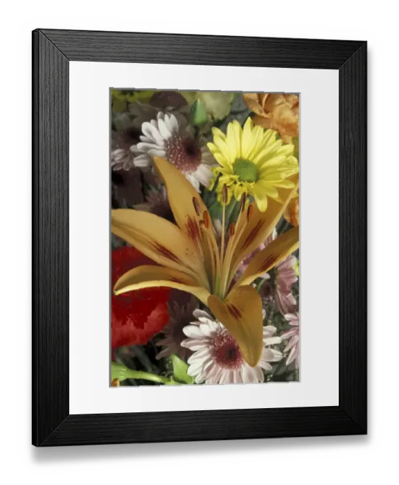Framed Print : Floral arrangement Framed Print : Floral arrangement
