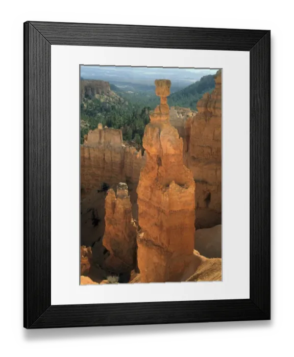 Framed Print : USA, Utah, Bryce Canyon National Park, detail of Hoodoos, eroded lake Framed Print : USA, Utah, Bryce Canyon National Park, detail of Hoodoos, eroded lake