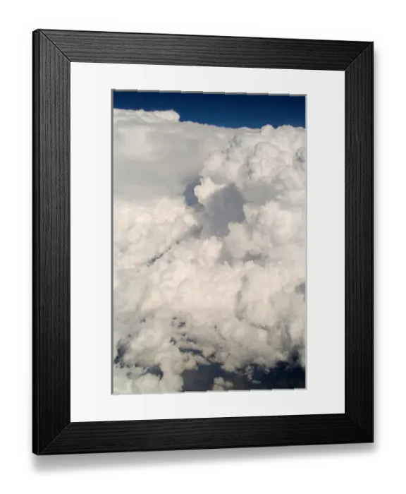 Framed Print : An aerial view of Cumulonimbus clouds Framed Print : An aerial view of Cumulonimbus clouds
