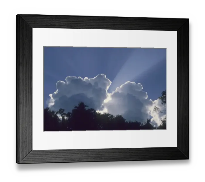Framed Print : Clouds