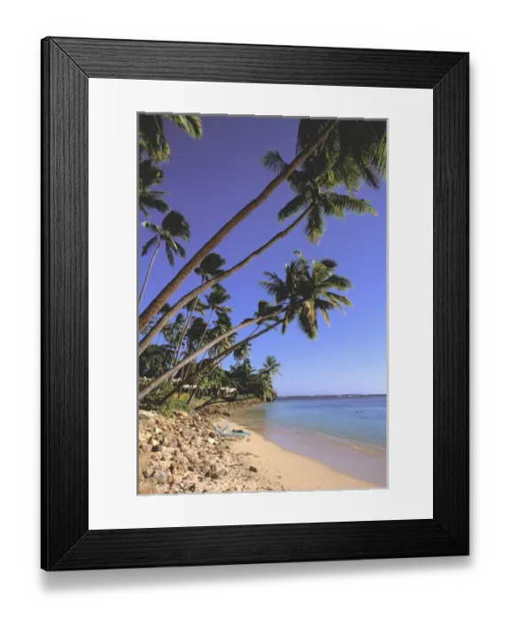 Framed Print : Oceania, Fiji, Coral Coast, Beach Framed Print : Oceania, Fiji, Coral Coast, Beach