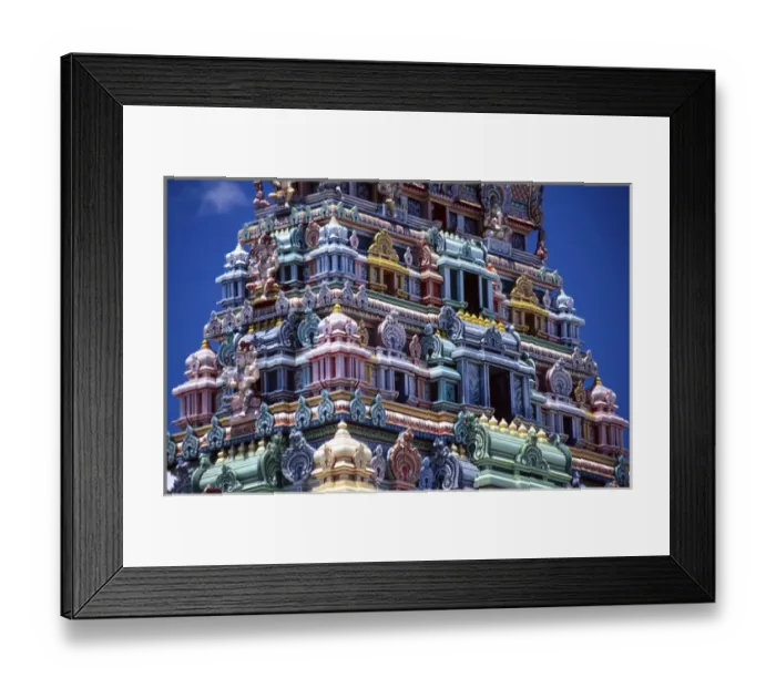 Framed Print : Sri Suva Subramaniya Swami Temple, Nadi, Fiji