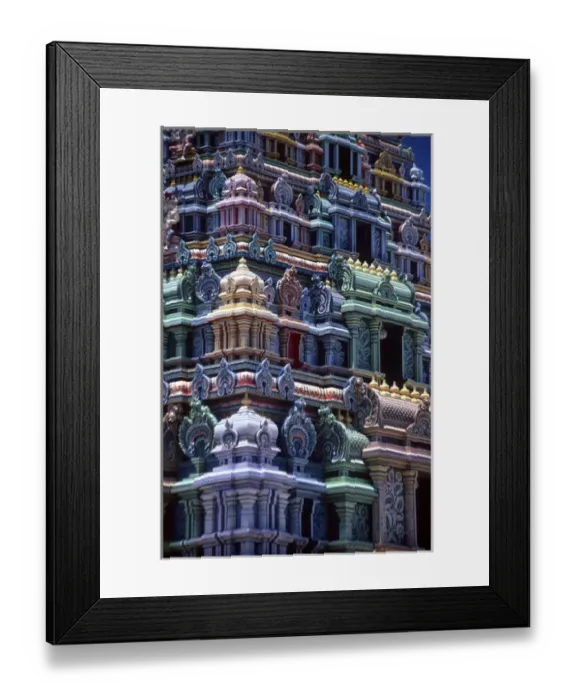 Framed Print : Sri Suva Subramaniya Swami Temple, Nadi, Fiji