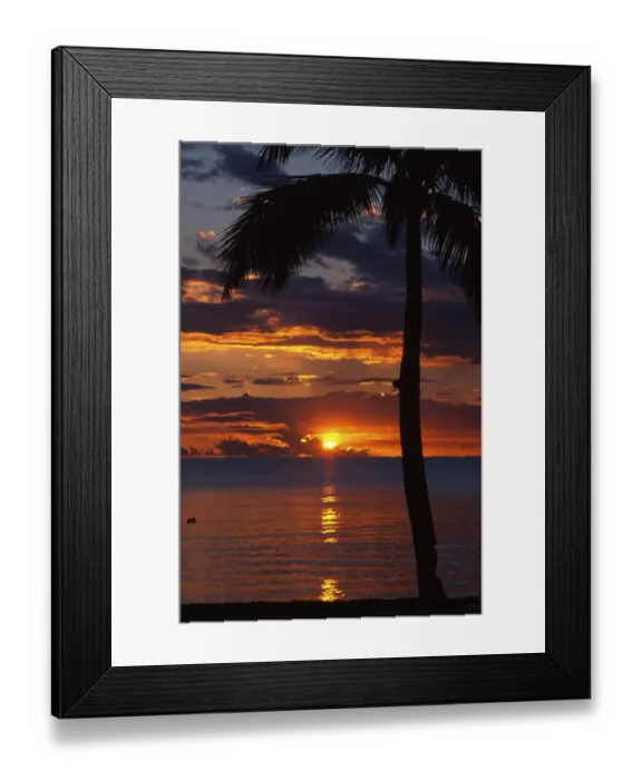 Framed Print : Sunset, Denarau Island, Fiji Framed Print : Sunset, Denarau Island, Fiji