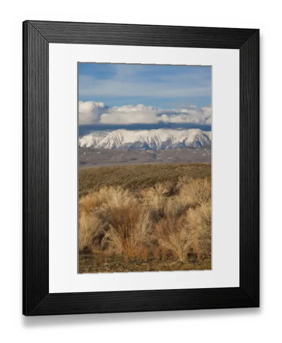 Framed Print : USA, California, Eastern Sierra Nevada Area, Whitmore Hot Springs, landscape by Lake Framed Print : USA, California, Eastern Sierra Nevada Area, Whitmore Hot Springs, landscape by Lake