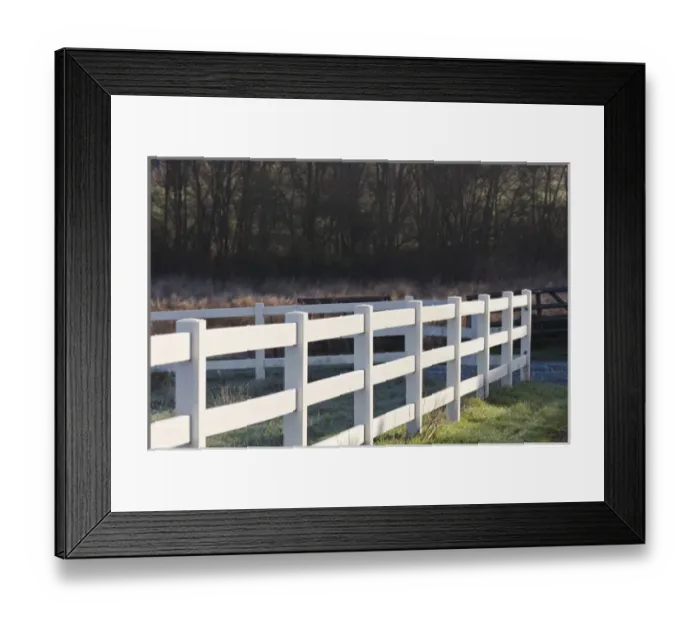 Framed Print : USA, California, Northern California, North Coast, Bodega, country fence, winter Framed Print : USA, California, Northern California, North Coast, Bodega, country fence, winter