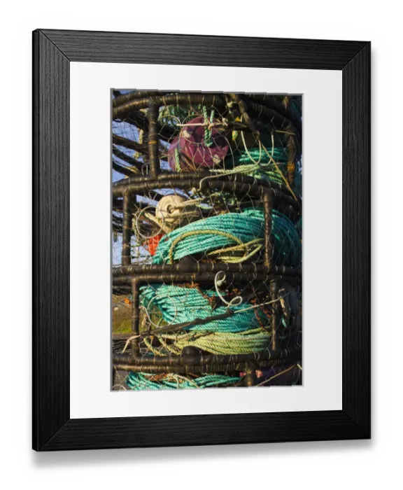 Framed Print : USA, California, Northern California, North Coast, Bodega Bay, fishing rope Framed Print : USA, California, Northern California, North Coast, Bodega Bay, fishing rope